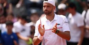 Димитров се справи с Нишиока и е в 3-я кръг в Рим 