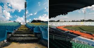 АЗ Алкмаар се шокираха от състоянието на националния стадион