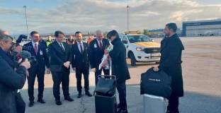 Националният отбор на България по футбол пристигна в Индонезия 