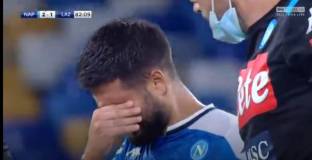 Инсине може да пропусне мача с Барселона