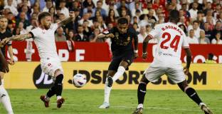 Севиля и Реал си размениха по един бърз гол