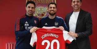 Жоржиньо: Искам да прогресирам, Арсенал ме устройва