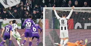 Юве и Фиорентина си размениха по два гола