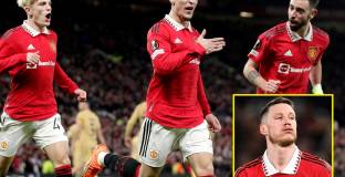 Оценки на футболистите на Ман Юнайтед: Изкупление за Антъни и Фред при победата срещу Барса