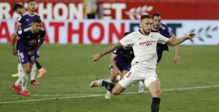 Севиля измъкна точката от Валядолид 