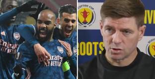 Джерард: Изпитах гордост от играта на Арсенал