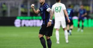 Интер разгроми Рома с 5:2, Лаутаро блести при завръщането си