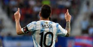 Аржентина впечатли срещу ОАЕ, Ди Мария и Меси блестят за тима