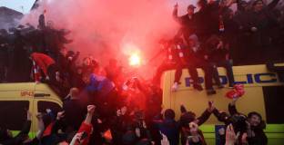 Рома предприе мерки за безопасността на феновете на Ливърпул