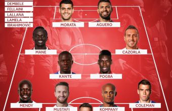 Мощен отбор от контузени във Висшата лига на Англия. 