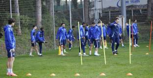 Само Илиян Стефанов пропусна днешната тренировка на Левски