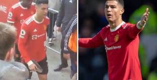 Роналдо се свърза със семейството на фена на Евертън