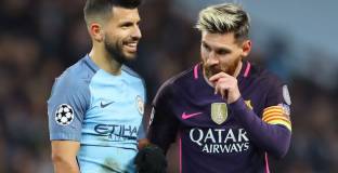 Агуеро: Трудно може да бъде осъществен трансфер на Меси в Сити 