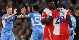 Манчестър Сити - Уикъмб 6:1 