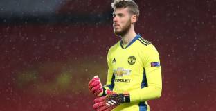 Полицията блокира автомобила на Де Хеа