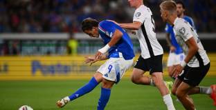 Италия вкара 5 на Естония