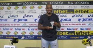 Мауридес: Във всеки мач ще се стремя да вкарвам, искам да надмина Каранга