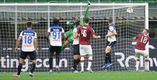 Милан и Аталанта поделиха по точка (видео)