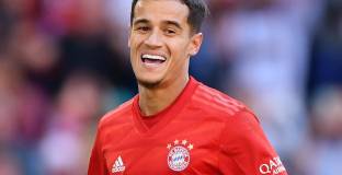 Коуитиньо играе с детски екипи на Байерн Мюнхен 