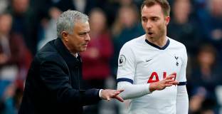 Моуриньо разговарял на четири очи с Ериксен