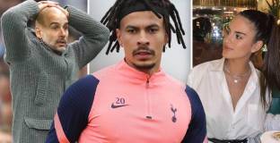 Уловиха Деле Али да целува дъщерята на Гуардиола