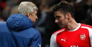  Жиру: Венгер е много спокоен треньор 