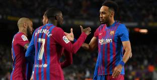  Обамеянг: Надявам се Дембеле да остане в Барса