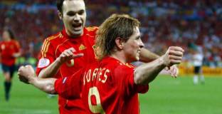 Иниеста се обърна към Торес