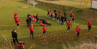 ЦСКА с първа тренировка за 2024-та (видео)