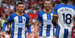 Брайтън удари Ман Юнайтед на Олд Трафорд (видео)