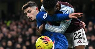 Вила обърна Челси и се затвърди под върха (видео)