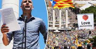 Гуардиола поиска намеса на международната общност в Каталуния