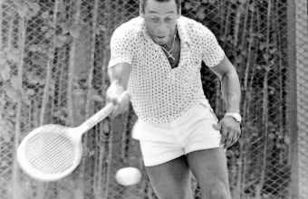 1979 г. Пеле играе тенис. 