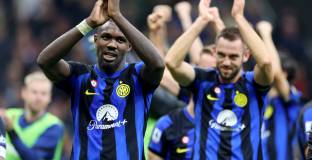 Тюрам герой за Интер в дербито срещу Рома