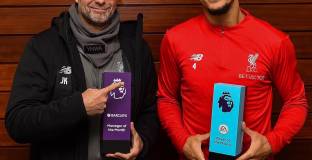 Ван Дайк и Клоп най-добри във ВЛ през декември