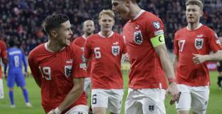 Австрия - Азербайджан 4:1 