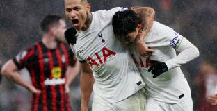 Тотнъм вкара три на Борнемут (видео)