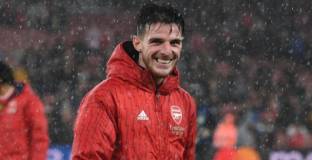 Деклан Райс се размина с тежка контузия 