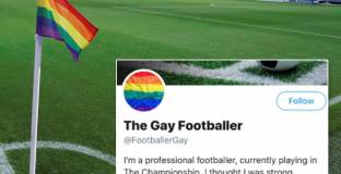 Футболистът-гей изтри акаунта си в Туитър
