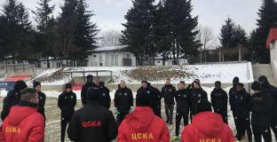 Без изненади при първата тренировка на ЦСКА за годината