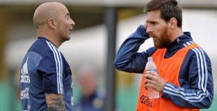 Сампаоли: Меси дойде в съблекалнята на почивката с Испания 