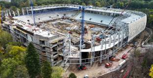 ЦСКА се похвали с напредването по строежа на стадион 