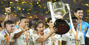 Реал Мадрид триумфира с Купата на Краля (видео)