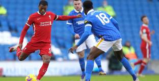 Брайтън - Ливърпул 1:1 