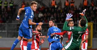 Италия не си даде много зор за победата над Малта