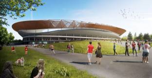 ЦСКА представи трети проект за нов стадион (снимки)