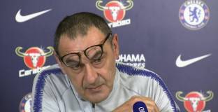 Сари не се качил на автобуса след загубата от Борнемут