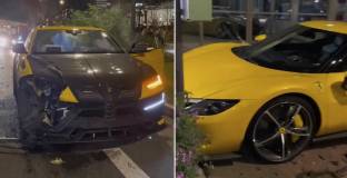 Автомобилът на Емболо пострада при катастрофа