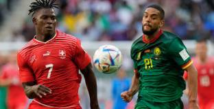 Камерунец наказа Камерун за супер швейцарски старт на Мондиала (видео)