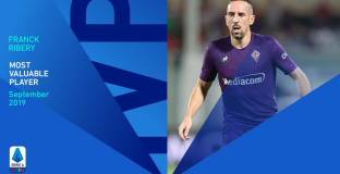 Рибери е играч на Серия А за септември